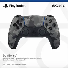 Sony PS5 DualSense Wireless-Controller gray camouflage