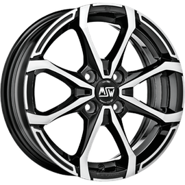 MSW MSW, X4, 5.5x14 ET40 4x100 63,3, gloss black full polished