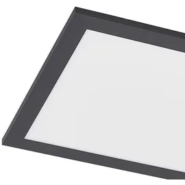 LINDBY Nelios 1 LED-Panel 80 x 30 cm schwarz