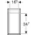 Geberit iCon Hochschrank 24 x 48 x 180 cm Nussbaum Holz