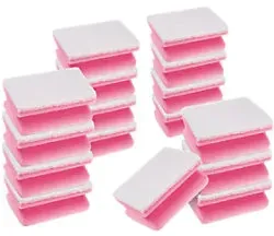 Scotch-Brite Schwamm 15,8 x 37,3 x 10 cm Rosa, Weiß 16 Stück