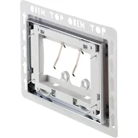 Duravit DuraSystem Einbaurahmen für Kunststoff, chrom