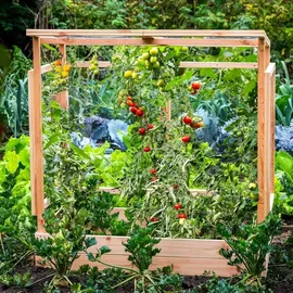 Dobar Tomatenhaus 116 x 71 x 120 cm Naturbelassen