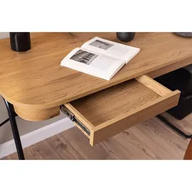 AC Design Schreibtisch Blueton natur / Weiß