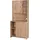 Hti-Living Küchenschrank Malin Artisaneiche BRAUN