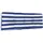 vidaXL Palettenkissen 120 x 40 x 12 cm blau/weiß gestreift 2 St.