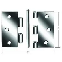 Vormann Tür-Scharnier 75 x 75 mm