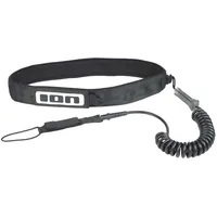 ION Wing/SUP CORE Safety Coiled Leash 2025 black S-M/10'