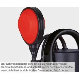 SCHEPPACH Schmutzwasserkombipumpe DWP750 750W 20000 L/h