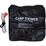 vidaXL Campingdusche Solar 40 L schwarz
