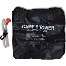 vidaXL Campingdusche Solar 40 L schwarz