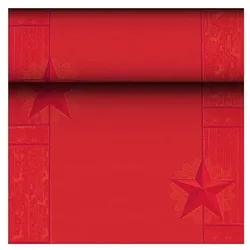 Tischläufer, Tissue ROYAL Collection 24 m x 40 cm rot Rising Star