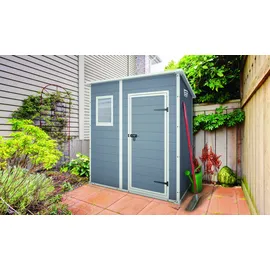 KETER Manor Pent 6x4 1,84 x 1,11 m grau/weiß