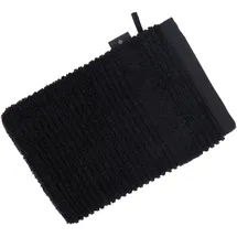 VOSSEN Tomorrow Waschhandschuh 16 x 22 cm schwarz