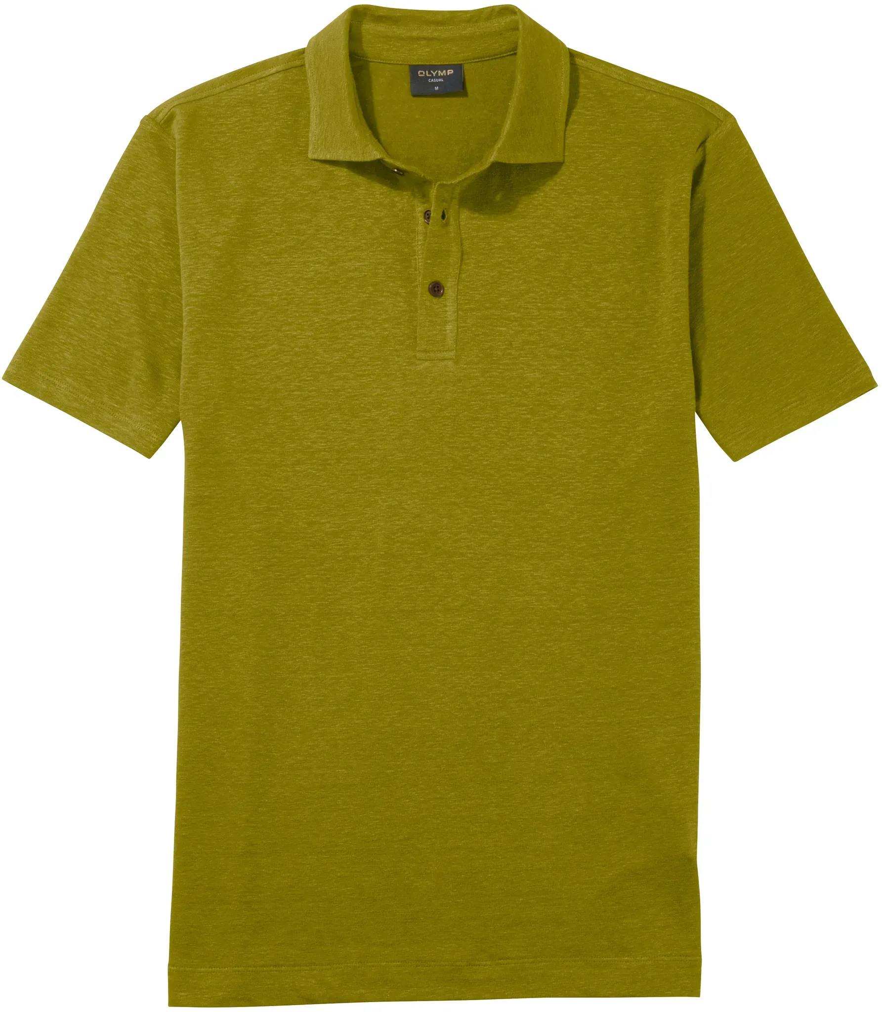 OLYMP Poloshirt »Casual«, aus Leinenmischung OLYMP khaki S