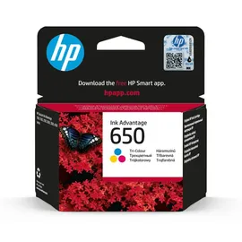 HP 650 CMY 