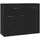 vidaXL Sideboard Schwarz 88x30x70 cm Holzwerkstoff