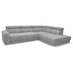 Ecksofa Abel Stoff Agate Grey