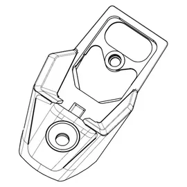 Bosch Kiox Displayhalter Halterung schwarz