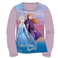 Disney Die Eiskönigin 2 Langarm-T-Shirt 3ans weiß/Violett