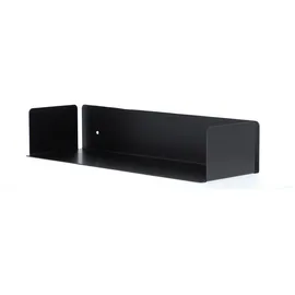 JAN KURTZ Lyra Wandregal 50 x 10 x 17 cm Schwarz