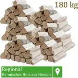 Flameup - Brennholz Kaminholz Holz Auswahl 5 - 500 kg Für Ofen und Kamin Kaminofen Feuerschale Grill Buche Feuerholz Buchenholz Holzscheite Wood 33 cm