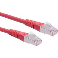 Roline / Secomp GHMT Patchkabel Cat6, S/FTP (PiMF), rot