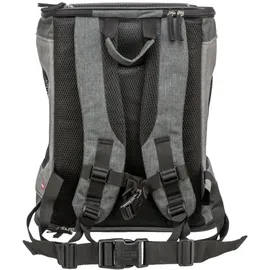 Trixie Rucksack Timon 34 x 44 x 30 cm Schwarz/Grau