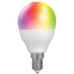 Deltaco Smart Home RGB LED-Lampe E14 WiFI 5W Dimmbar - Globe