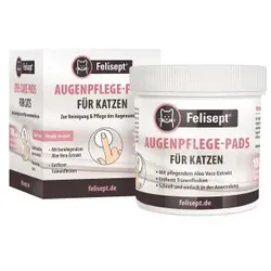 Felisept Augenpflege Pads für Katzen 100 Pads