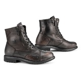 Falco Aviator Motorradstiefel Schwarz 45