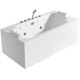 JV Möbel Whirlpool Badewanne 90 x 65 x 180 cm (1-tlg)