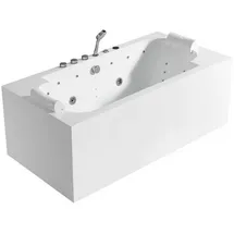 JV Möbel Whirlpool Badewanne 90 x 65 x 180 cm (1-tlg)