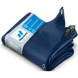 casa pura Abdeckplane 8 x 10 m Blau