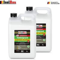 Isolbau Tiefengrund 10L Konzentrat 1:4 verdünnbar Tiefgrund Haftgrund Wand Boden