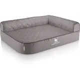 Knuffelwuff Hundebett Winslow 140 x 100 cm grau