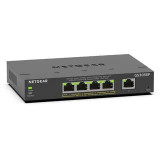 Netgear GS305EP 5 Port Gigabit PoE+ Smart Managed Plus Switch