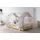 TICAA Hausbett Kim 100 x 200 cm Kiefer massiv grau