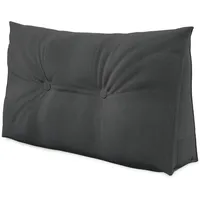eloneo Keilkissen 1 x 40 x 20 cm Grau