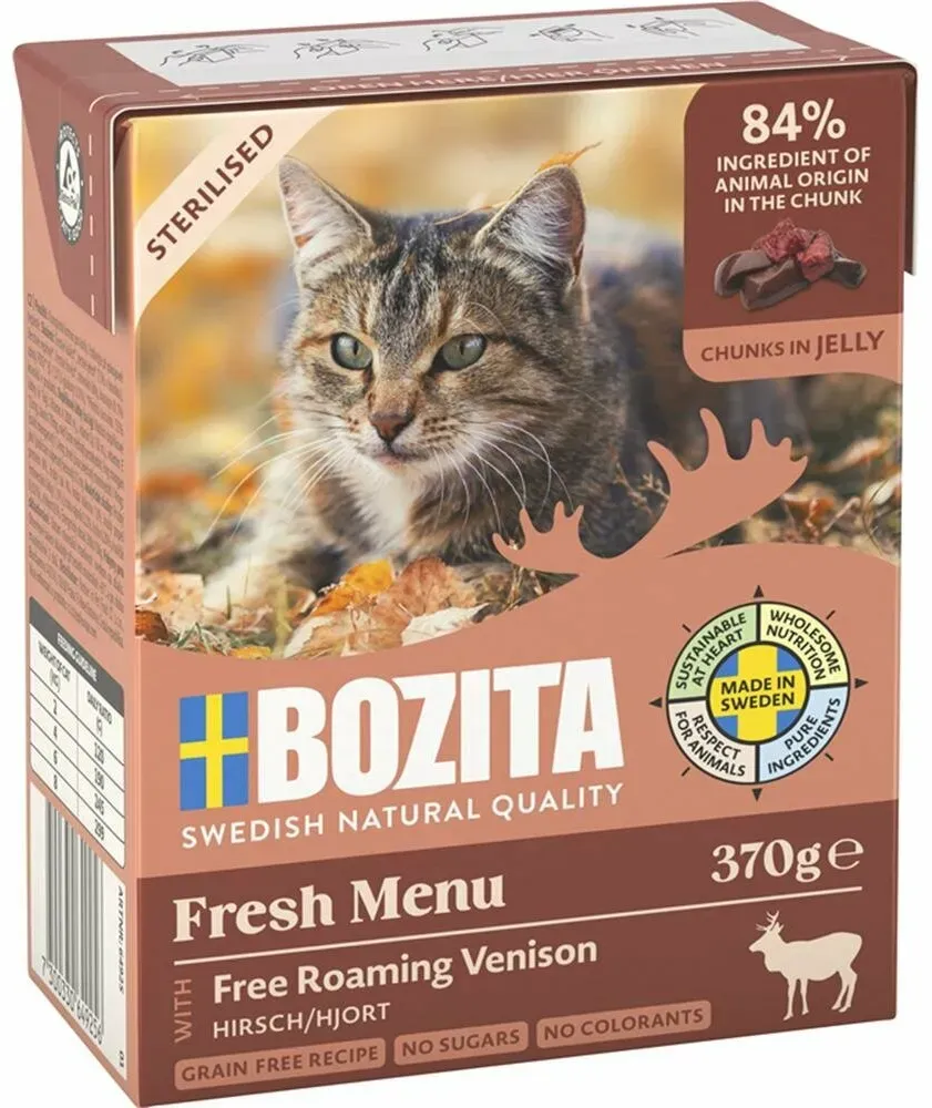 Bozita Sterilised Häppchen in Gelee 6x370g