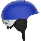 Salomon Orka Kinder Helm Ski Snowboarden, Einfach Anzupassende Passform, leicht, Blau, KM 5356