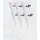 adidas Trefoil Cushion Crew Socken 6er Pack Weiß/Schwarz 46-48