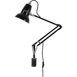 Anglepoise - Original 1227 Mini Wandleuchte mit Wandhalterung, jet black (Kabel: schwarz)