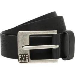PME Legend Herren Ledergürtel FAR WEST BELT Schwarz 85cm