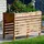 Dobar Doppel Hochbeet 71 x 100 x 50 cm Bernstein/Gelb