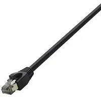 Logilink Professional - Premium Cat.8.1 Patchkabel CAT 8.1 S/FTP 10.00 m Schwarz Halogenfrei 1 St.