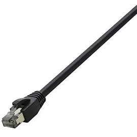 Logilink Professional - Premium Cat.8.1 Patchkabel CAT 8.1 S/FTP 10.00 m Schwarz Halogenfrei 1 St.