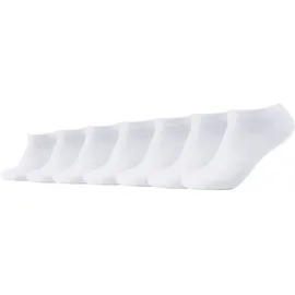CAMANO Sneakersocken 7er Pack Weiß 47-49