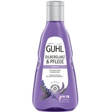 Guhl Silberglanz & Pflege Shampoo - 4er Pack - 4 x 250 ml - Anti-Gelbstich - Haartyp: grau, silber, blond