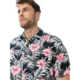 Brax Kurzarmhemd Floral Lila XXL